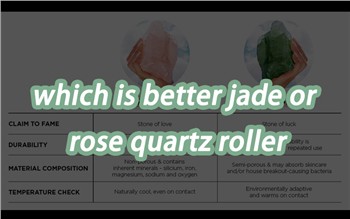 Hvor er betri Jade eða Rose Quartz Roller