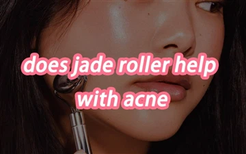 Hjálpar Jade Roller við unglingabólur