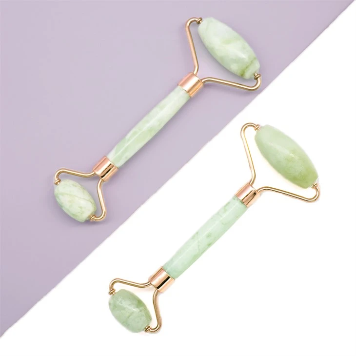 Náttúrufegurð Xiuyan andlits nudd Jade Roller