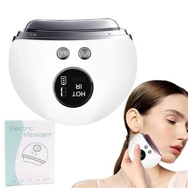 Gua Sha andlitsverkfæri rafmagns andlit nuddari