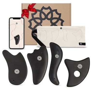 Stórt Gua Sha nuddverkfærasett