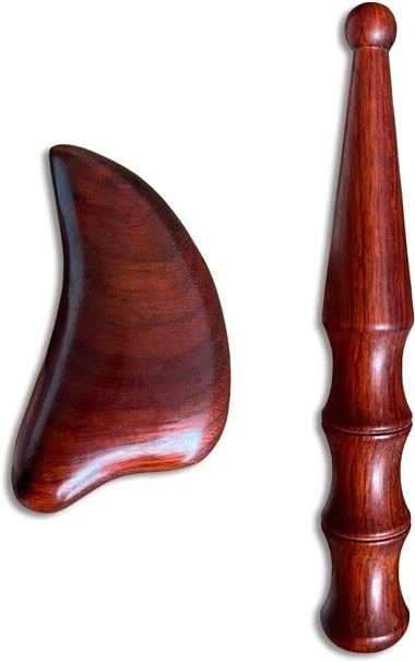 Náttúrulegt tré gua sha tól