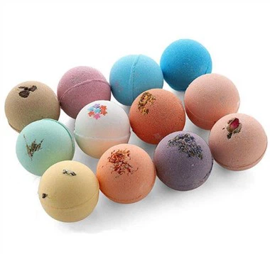 Náttúrulegar baðsprengjur fyrir viðkvæma húð