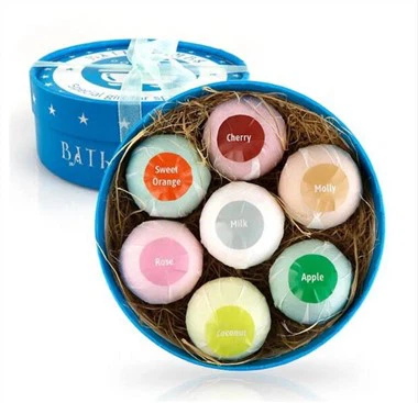 Sætur jólabaðssprengja sett