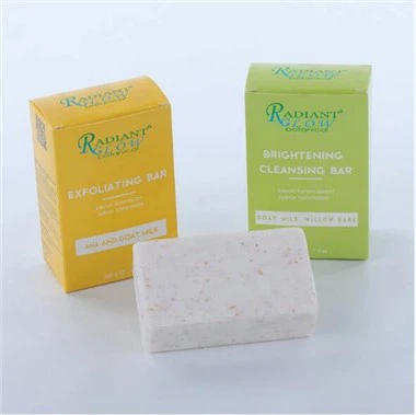 Exfoliating body bar sápa